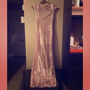 Sparkly Sequins Bridesmaid Dress